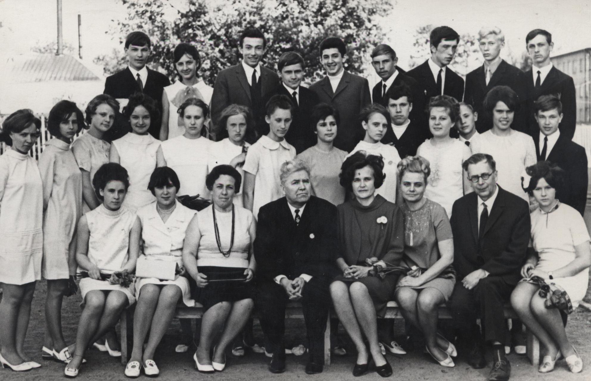 Выпускников 1972 года школы 1 старый Оскол